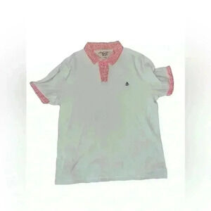 Men's Original PENGUIN by Munsingwear Polo Sz L Preppy Collar Short Sleeves